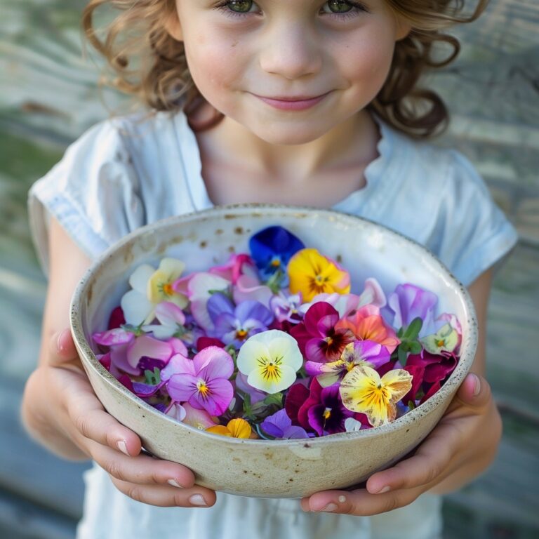 Flower Power for Kids: Fun and Nutritious Recipes with Edible Blooms