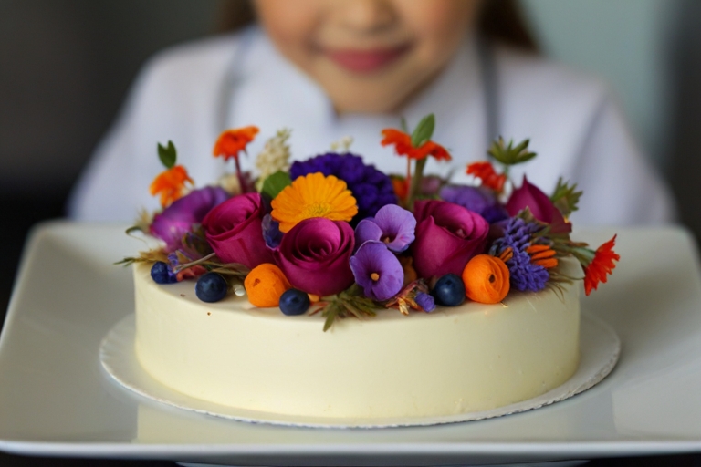 Crafting Vibrant and Colorful Culinary Creations with Edible Flowers