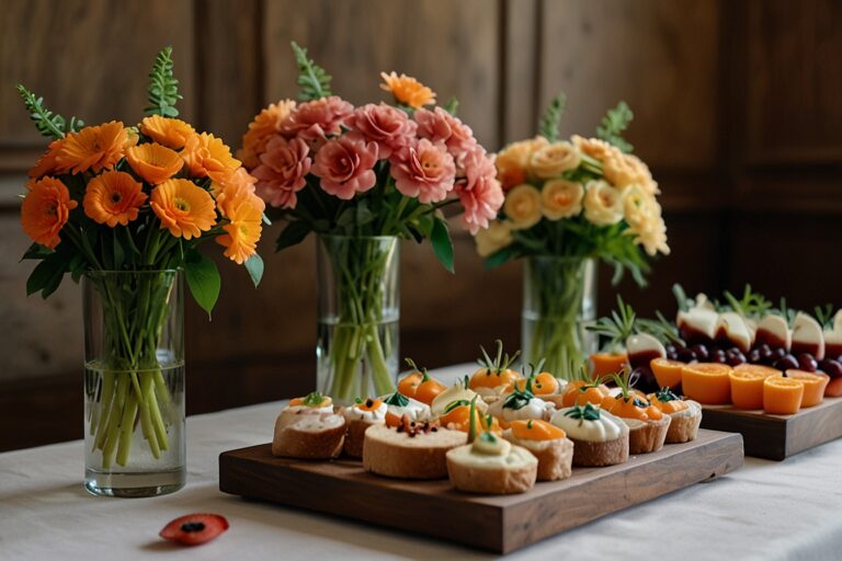 Sensational Floral Starters for Your Appetizer Table