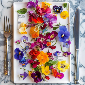 Floral Fusion Feasts: Exquisite Dining Experiences with Culinary Flowers